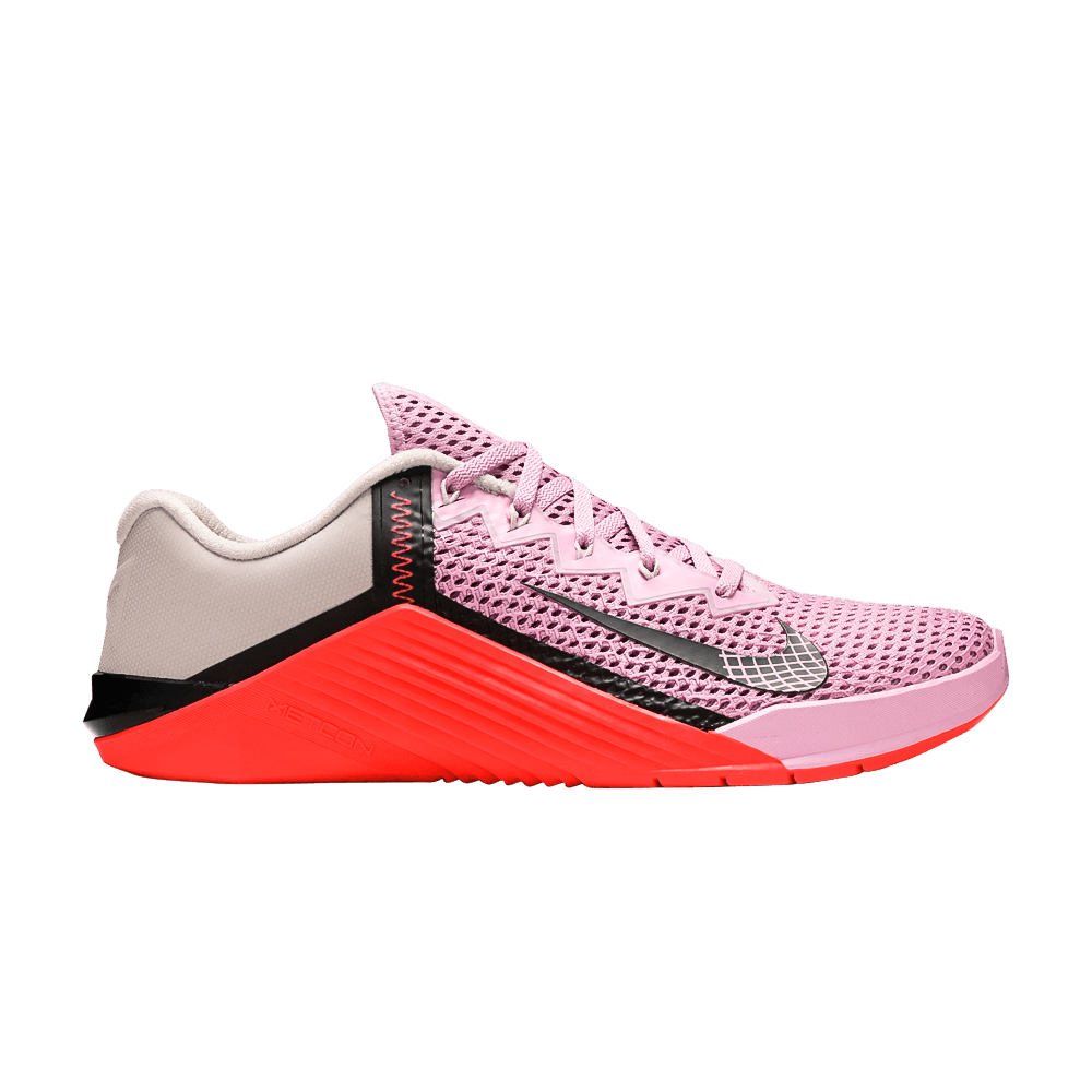 Image of Nike Wmns Metcon 6 Beyond Pink Flash Crimson (AT3160-660)