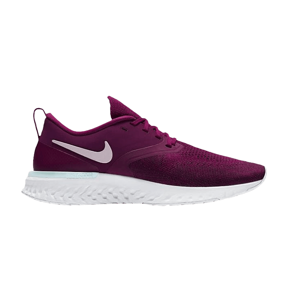 Image of Nike Wmns Odyssey React Flyknit 2 Raspberry Red (AH1016-600)