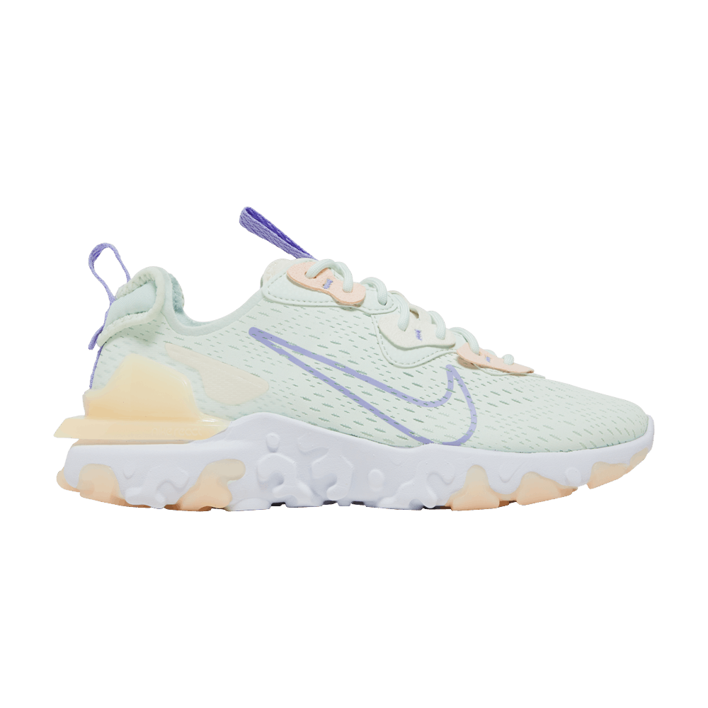 Image of Nike Wmns React Vision Barely Green Purple Pulse (CI7523-301)