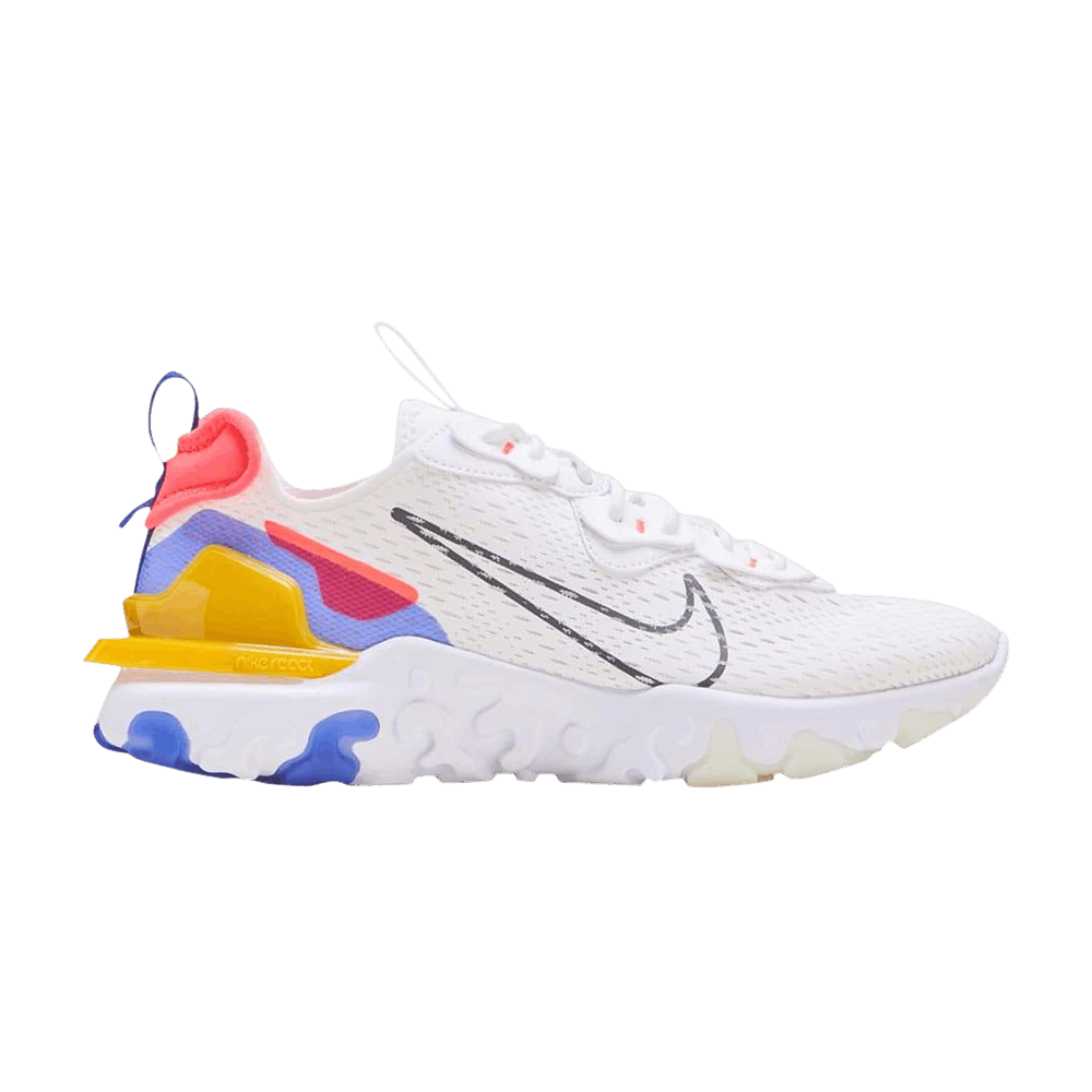Image of Nike Wmns React Vision White Astronomy Blue (CI7523-101)