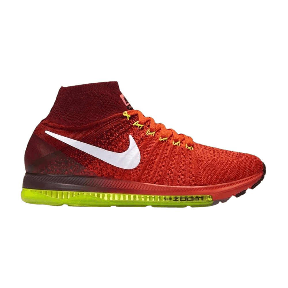 Image of Nike Wmns Zoom All Out Flyknit Bright Crimson (845361-616)