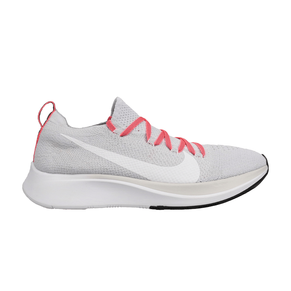 Image of Nike Wmns Zoom Fly Flyknit Pure Plantinum (AR4562-003)