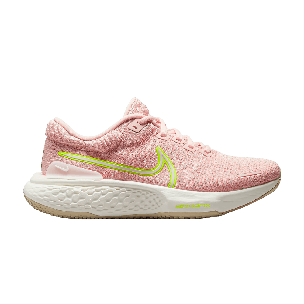 Image of Nike Wmns ZoomX Invincible Run Flyknit 2 Volt Pink Oxford (DC9993-600)