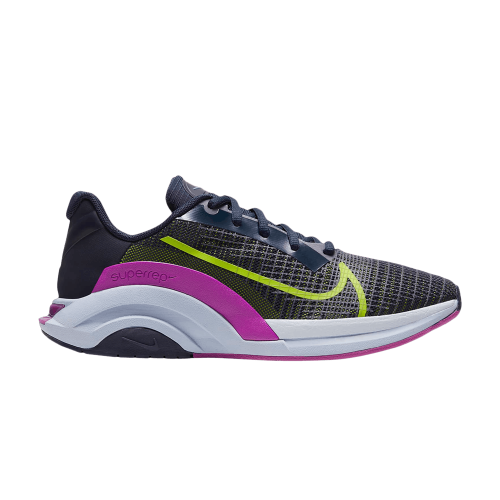 Image of Nike Wmns ZoomX SuperRep Surge Blackened Blue Cyber (CK9406-420)