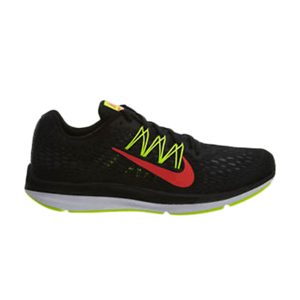 Image of Nike Zoom Winflo 5 Black Bright Crimson (AA7406-004)