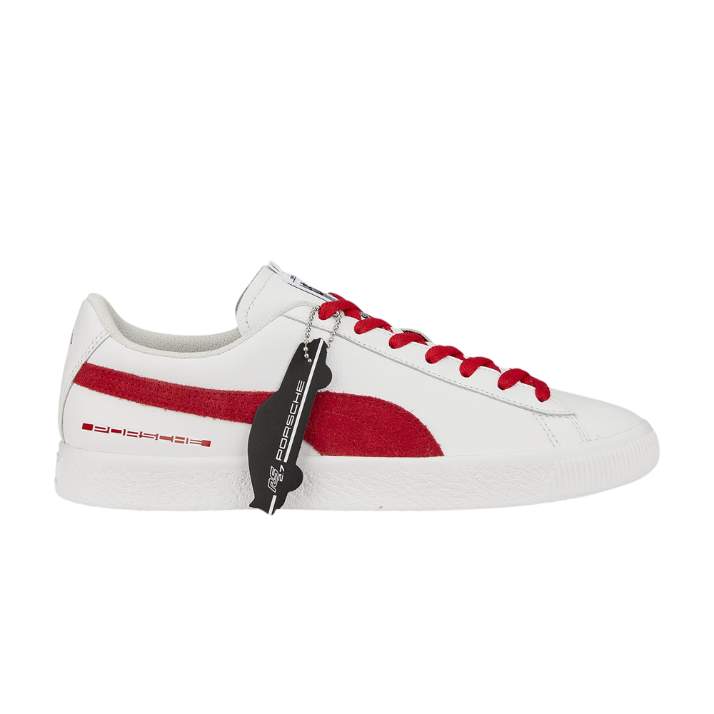 Image of Porsche x RS 2point7 Suede 50th Anniversary - White Red (307332-02)