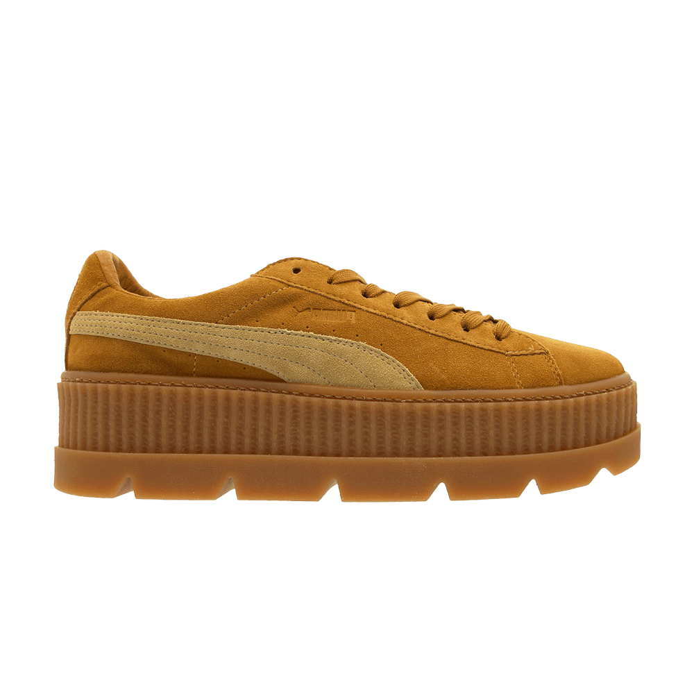 Image of Puma Fenty x Cleated Creeper Suede Golden Brown (366267-02)