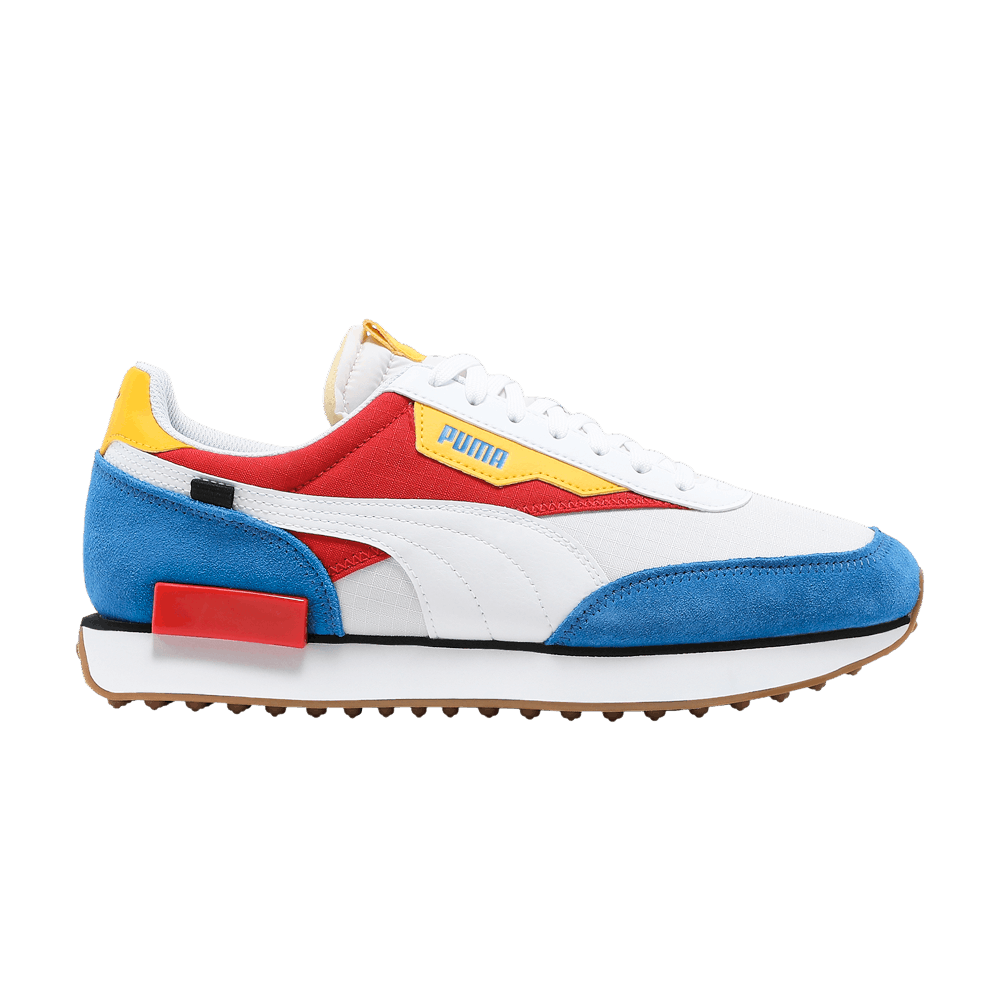 Image of Puma Future Rider Play On Royal High Risk Red (371149-17)