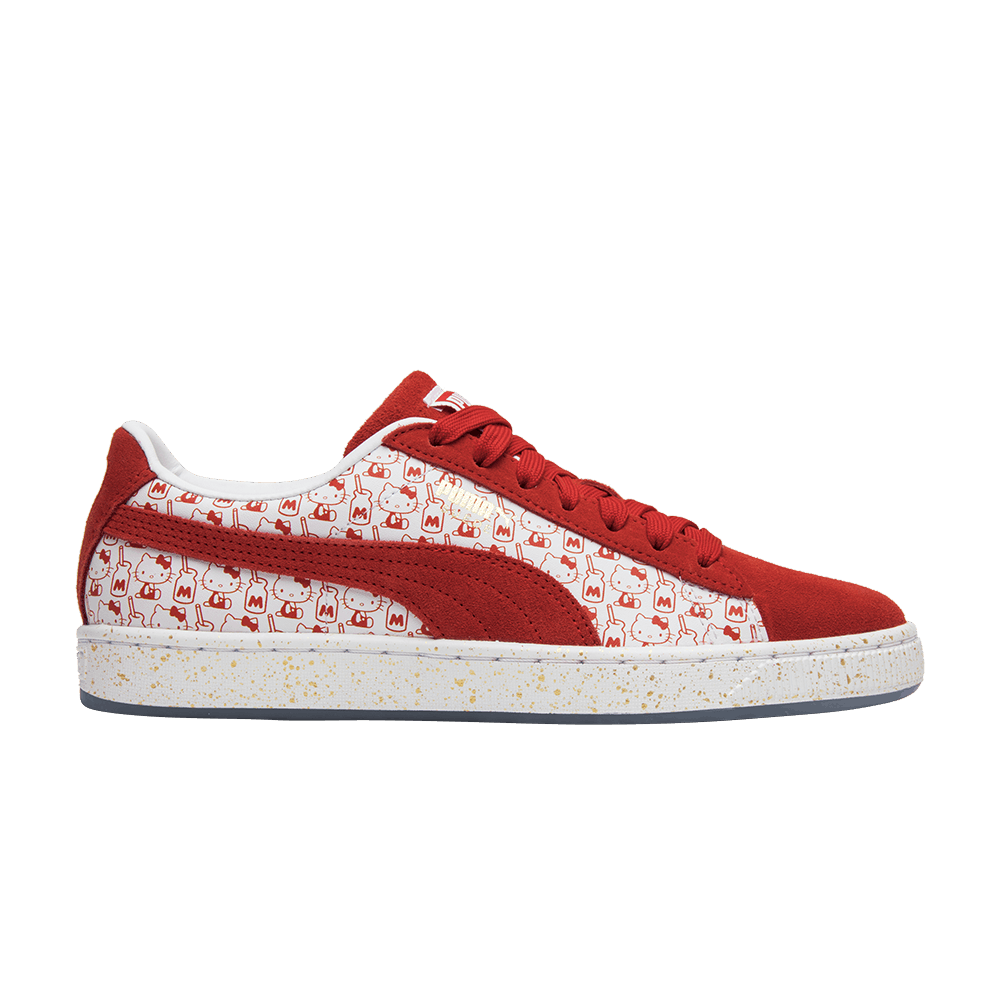 Image of Puma Hello Kitty x Wmns Suede Bright Red (366306-01)