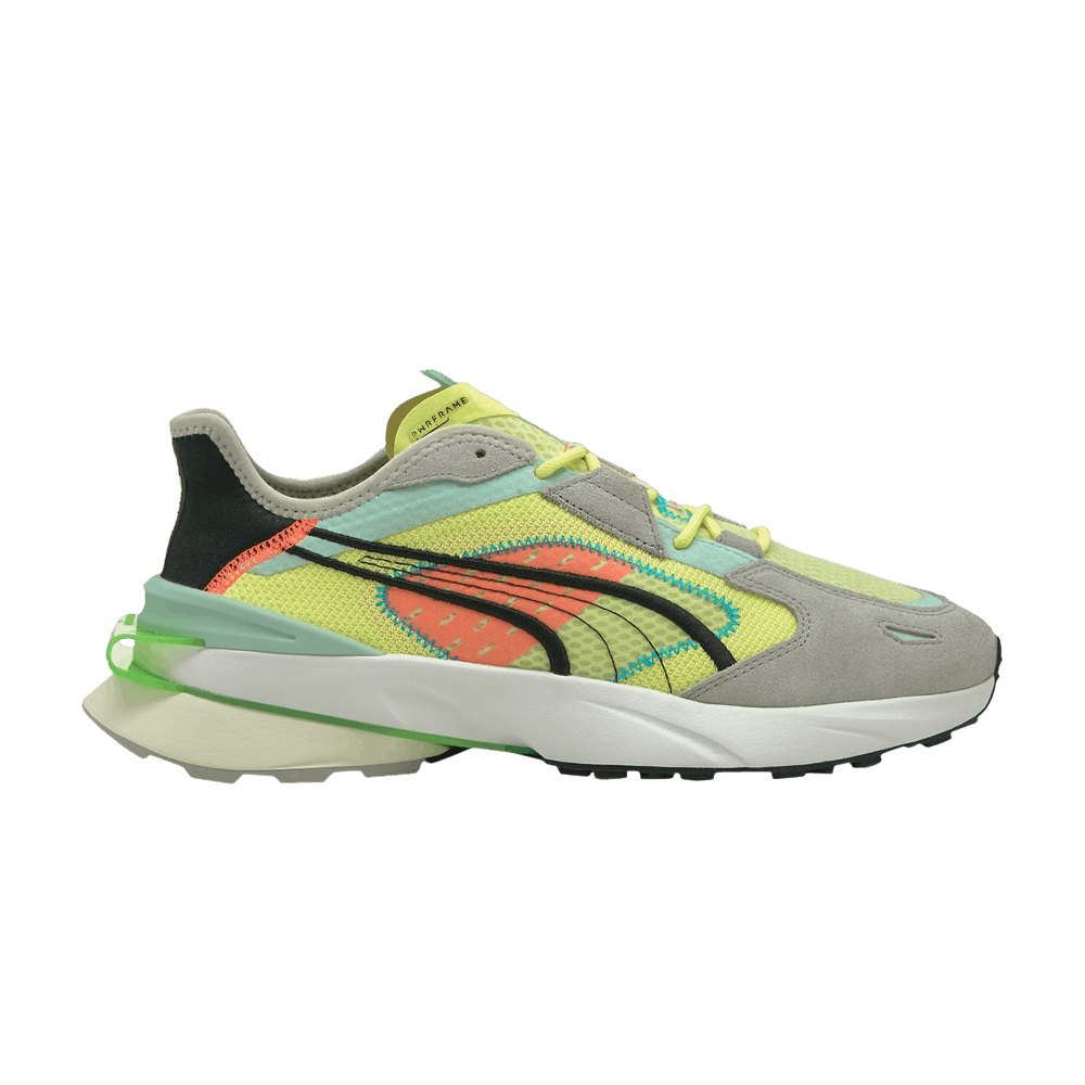 Image of Puma PWRFRAME OP-1 Abstract Solar Yellow (382649-01)