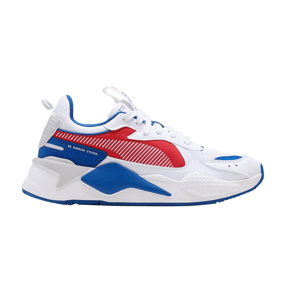 Image of Puma RS-X Hard Drive Jr White Risk Red Blue (370644-03)