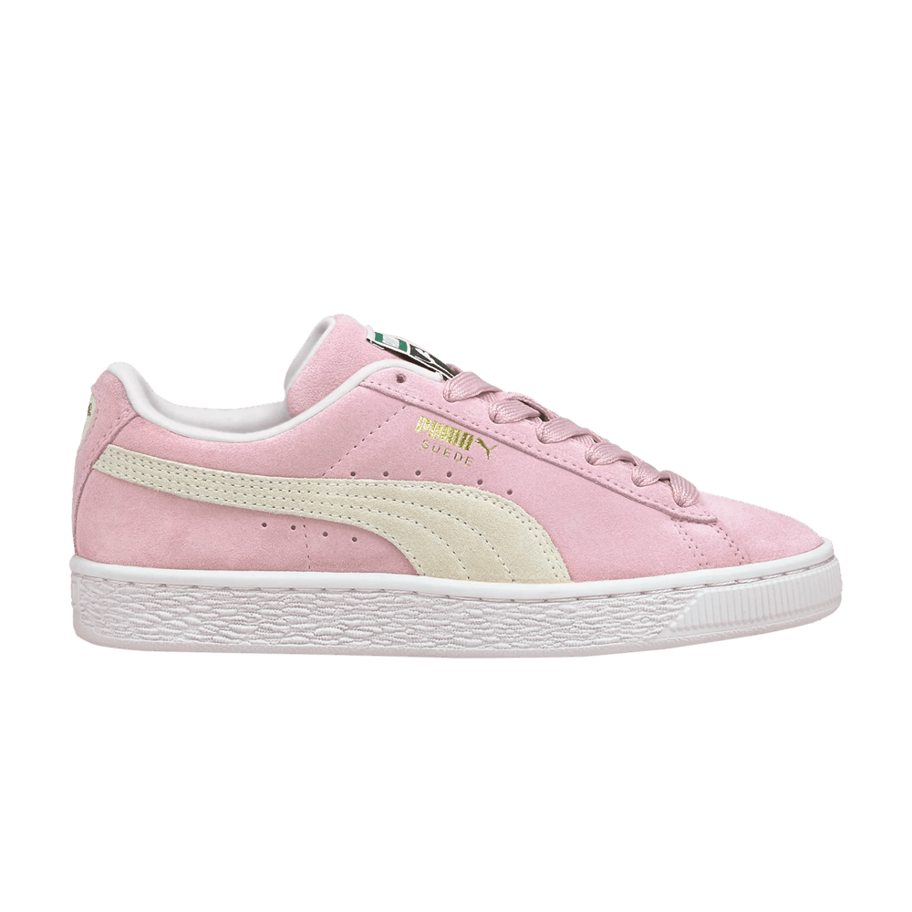 Image of Puma Suede Classic 21 Jr Pink Lady White (380560-05)