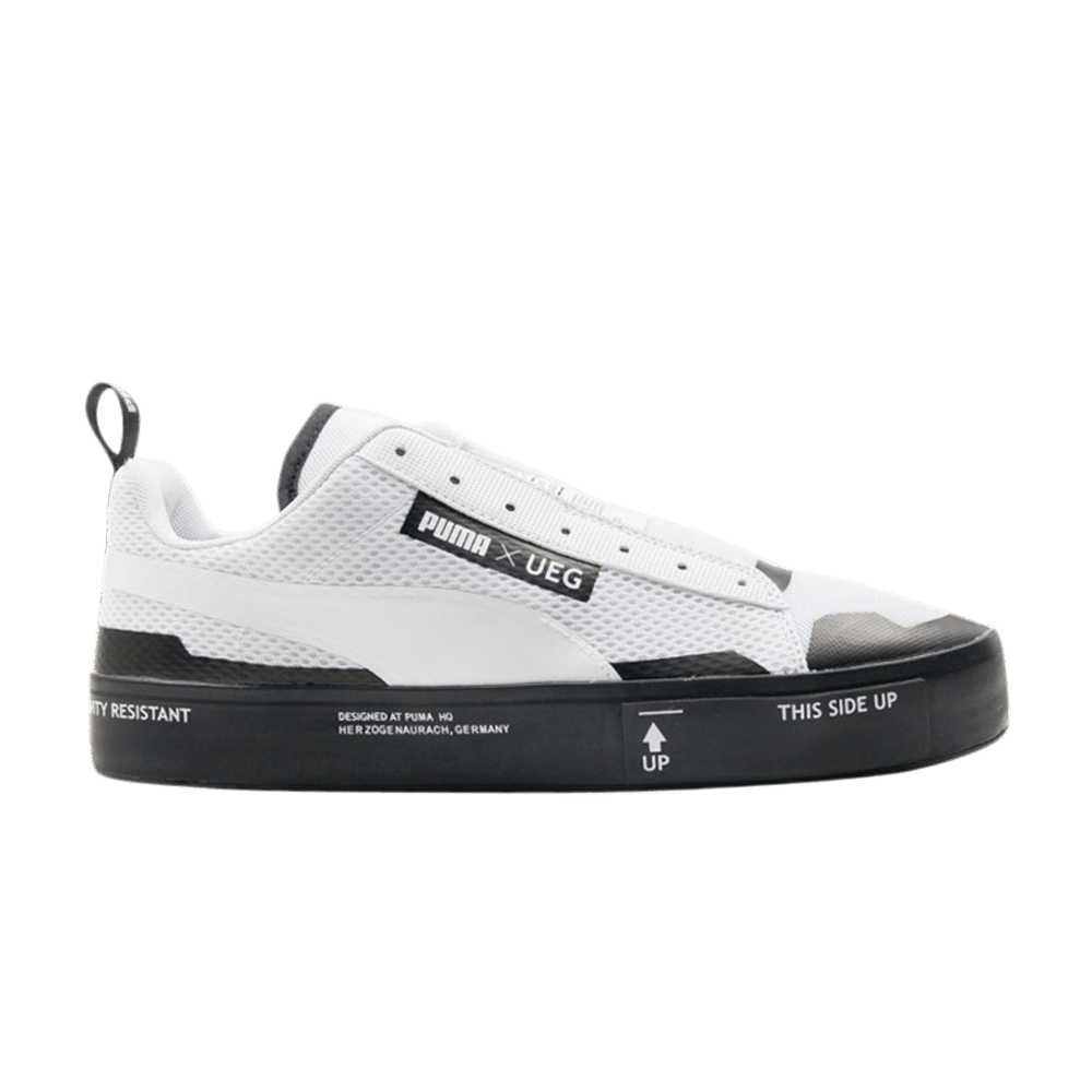 Image of Puma UEG x Court Play Slip-On Gravity Resistance - White (361637-02)
