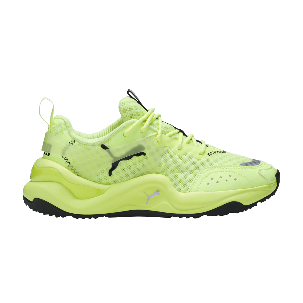 Image of Puma Wmns Rise Neon Pack - Fizzy Yellow (372444-01)