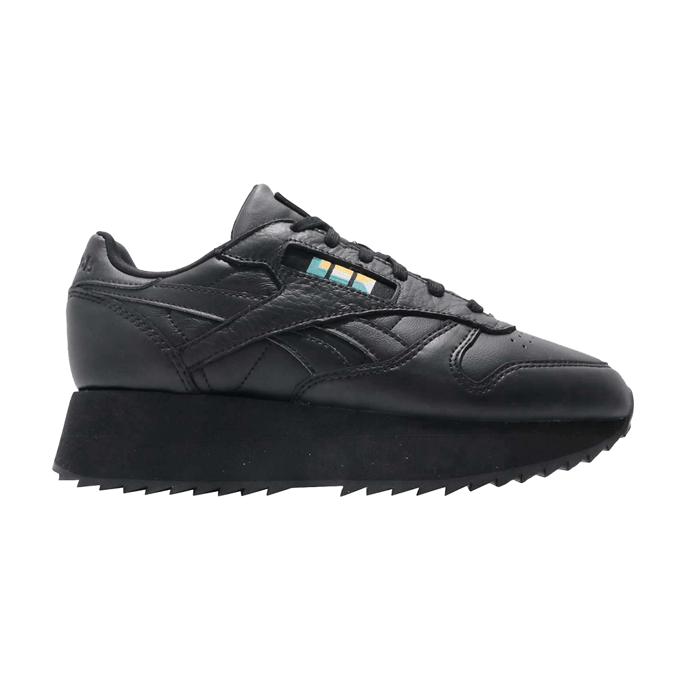 Image of Reebok Wmns Classic Leather Double Black (DV5392)