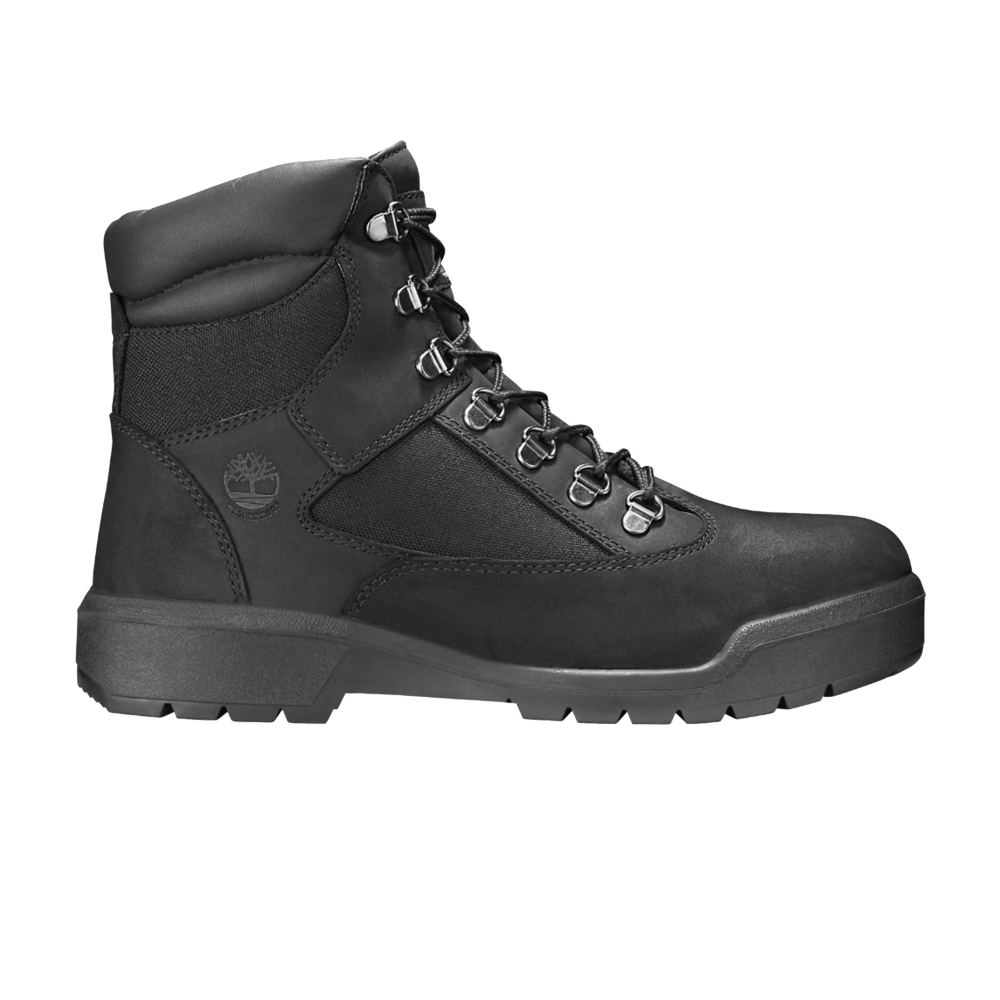 Image of Timberland 6 Inch Field Boot Black (98518)