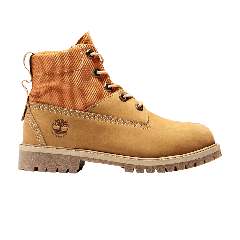 Image of Timberland 6 Inch Premium Boot Junior Wheat (TB0A2DZX-231)