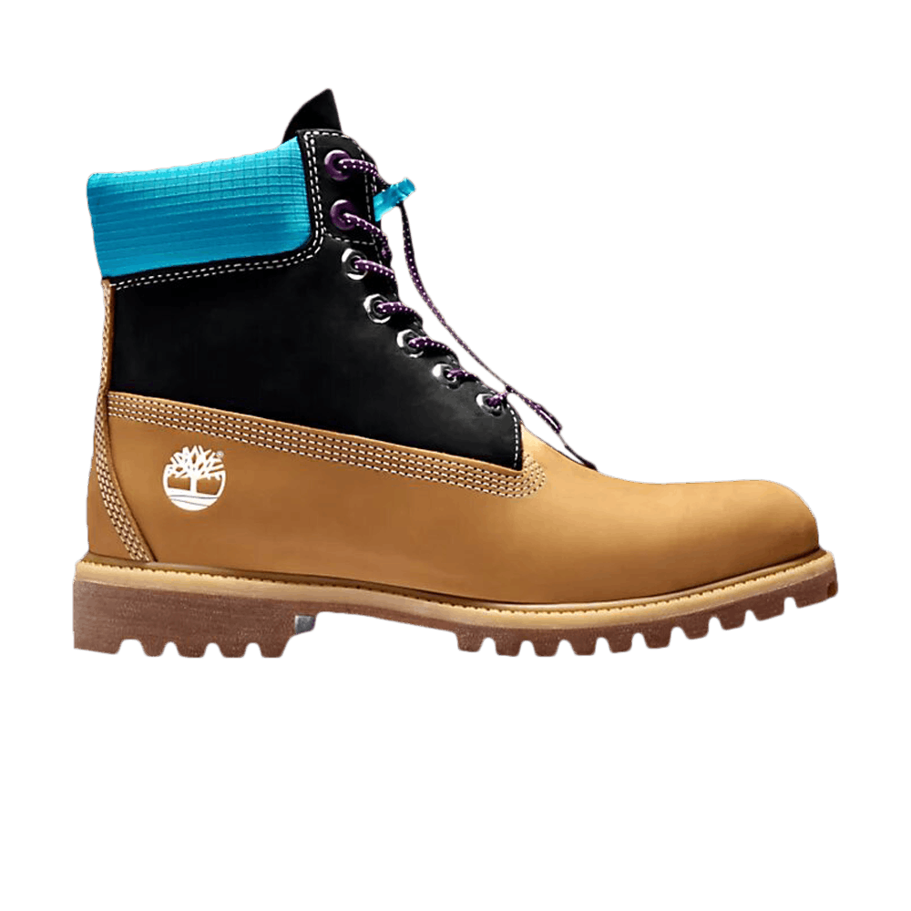 Image of Timberland 6 Inch Premium Waterproof Boot Wheat Blue (TB0A2N93-231)