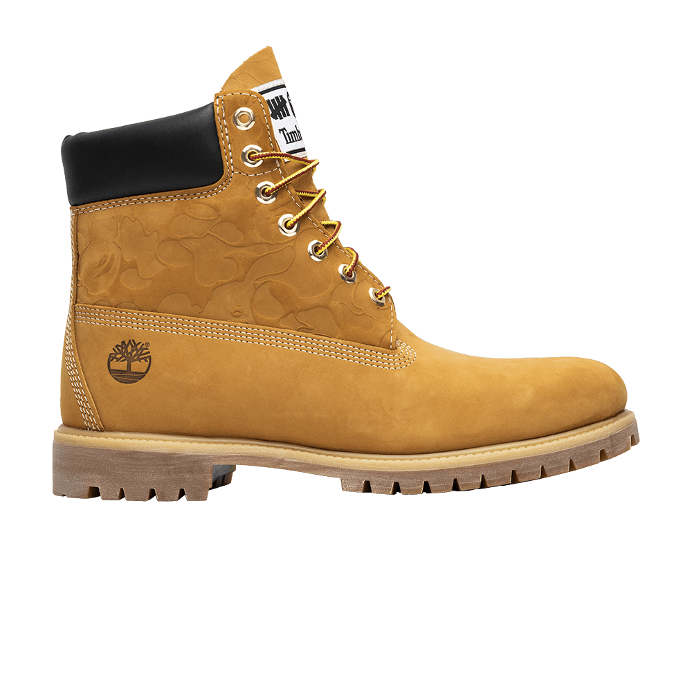 Image of Timberland A Bathing Ape x Undefeated x 6 Inch Wheat (TB-0A1R7Y-231)