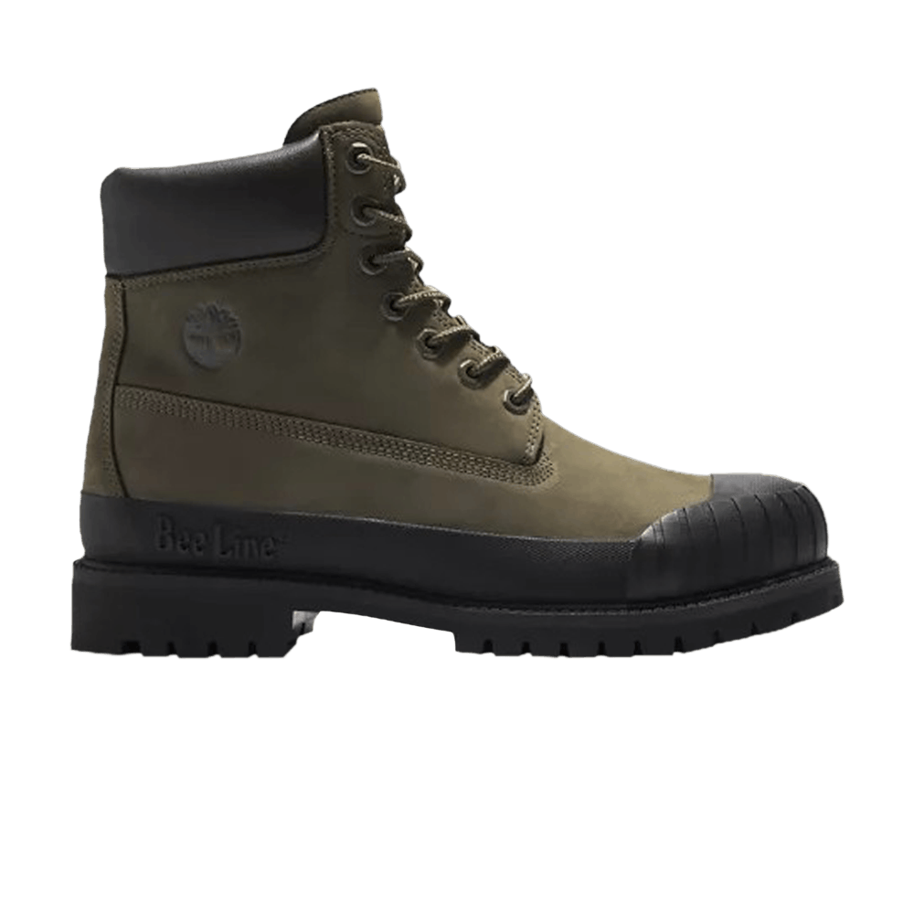 Image of Timberland Bee Line x 6 Inch Premium Rubber Toe Boot Dark Green (TB0A5TFK-A58)