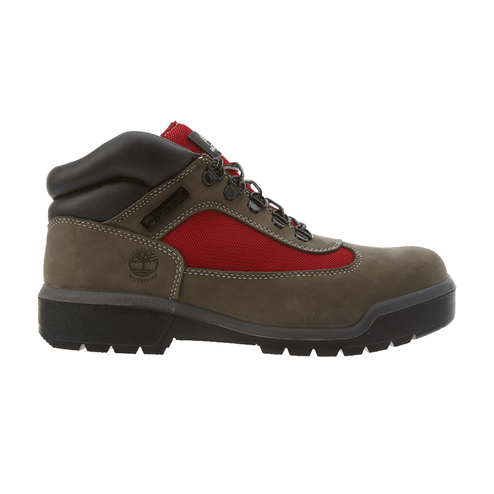 Image of Timberland Field Boot Mid Grey Red (TB0A1RDJ-056)