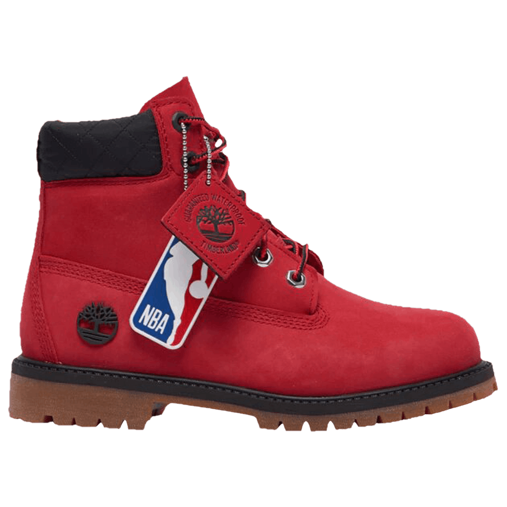 Image of Timberland NBA x 6 Inch Premium Boot Junior Bulls (TB0A286QP92)