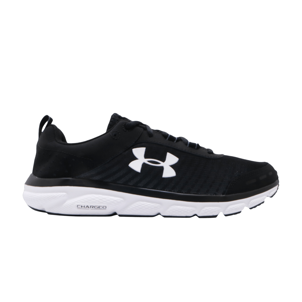 Image of Under Armour Charged Assert 8 Black White (3021952-001)