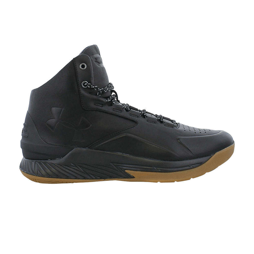 Image of Under Armour Curry 1 Lux Mid Black Gum (1296616-001)
