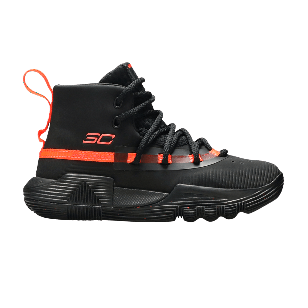 Image of Under Armour Curry 3Zer0 2 PS Black After Burn (3020425-001)