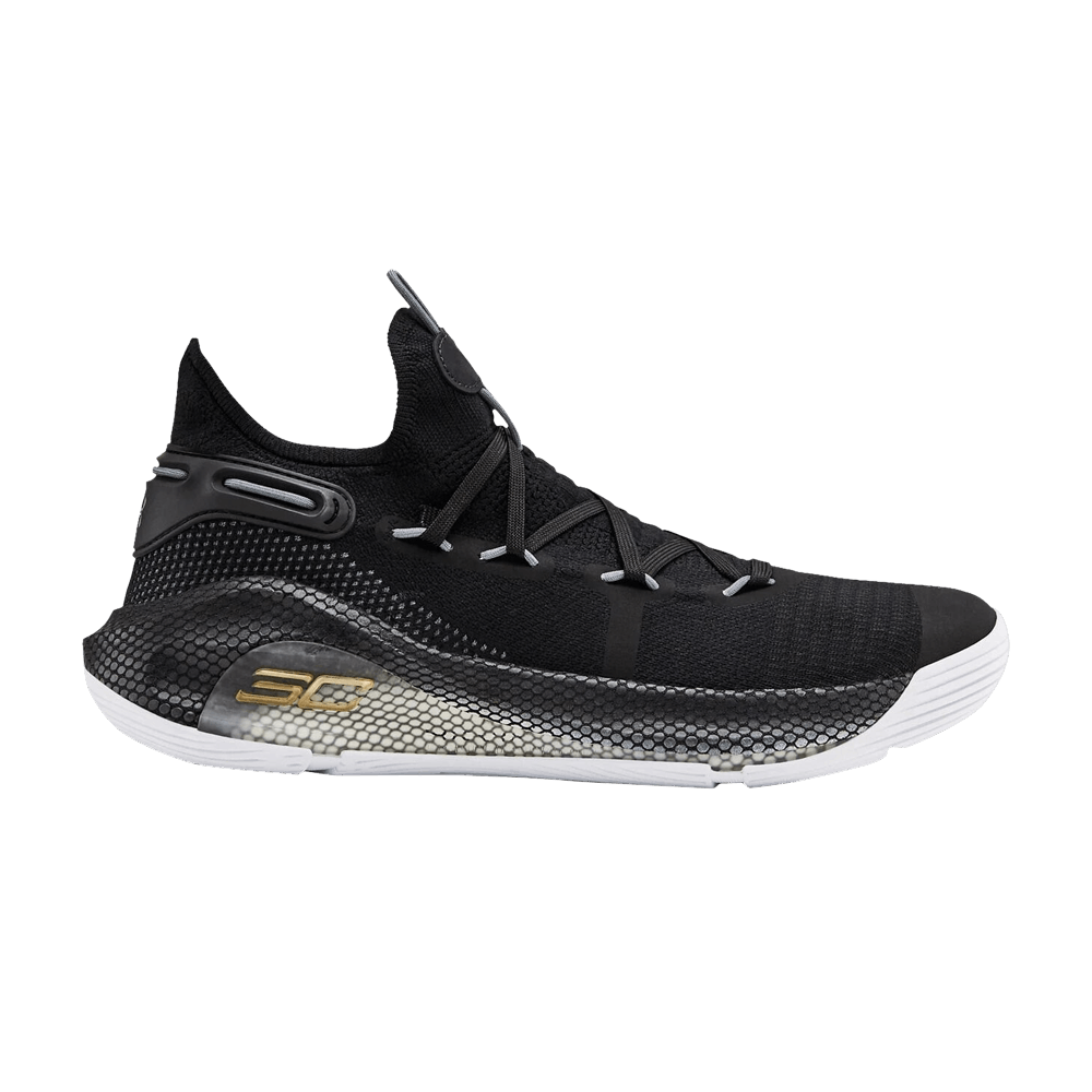 Image of Under Armour Curry 6 Team Black Gold Metallic (3022893-008)
