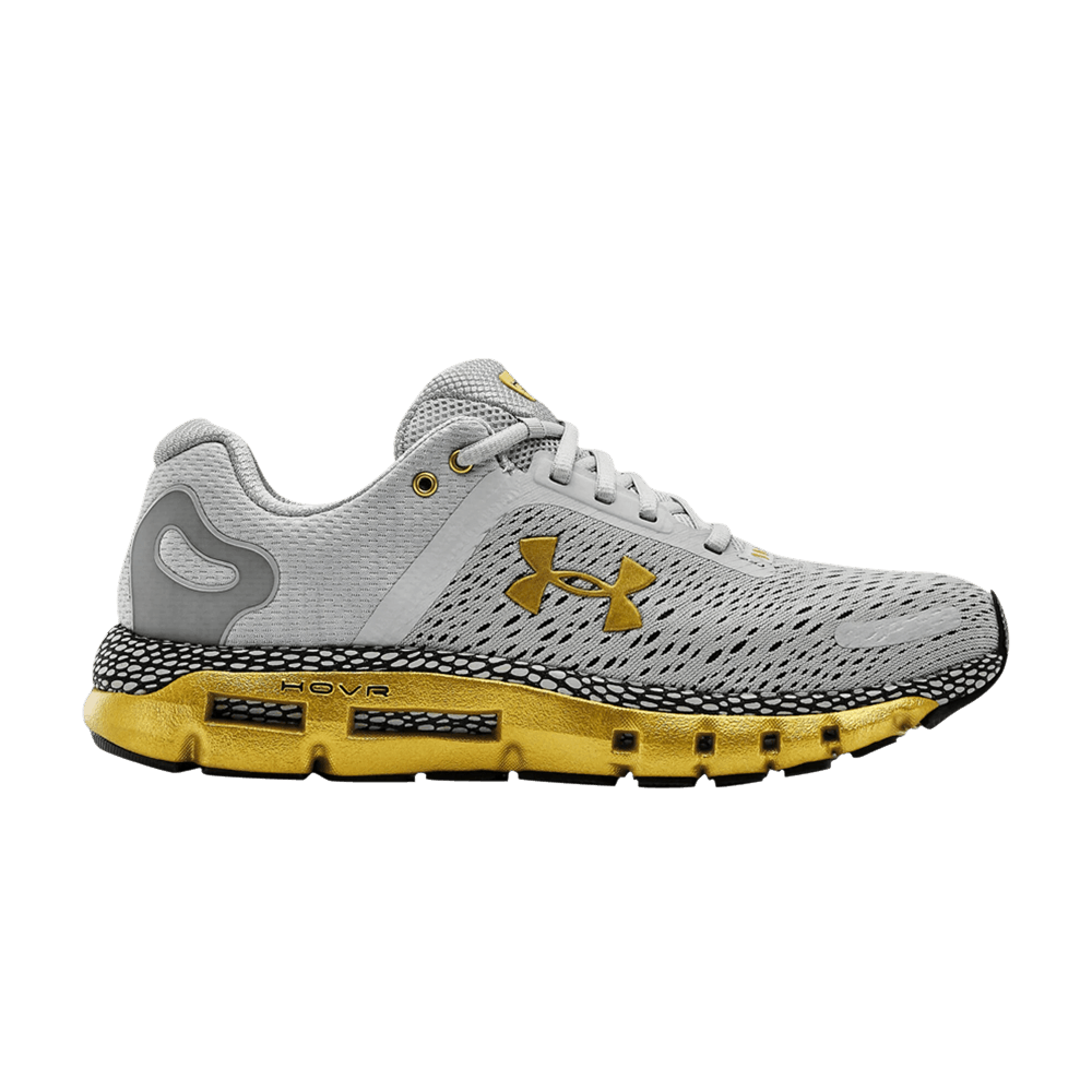 Image of Under Armour HOVR Infinite 2 Grey Metallic Gold Luster (3022587-108)