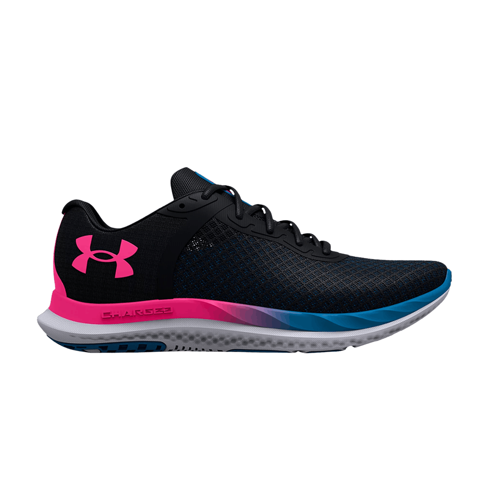 Image of Under Armour Wmns Charged Breeze Black Electro Pink (3025130-002)