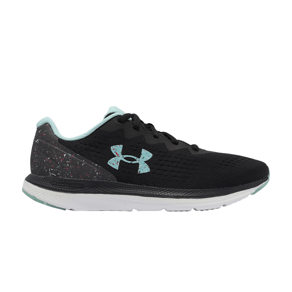 Image of Under Armour Wmns Charged Impulse 2 Black Blue Speckled (3024613-002)