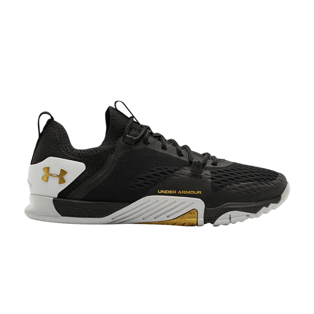 Image of Under Armour Wmns Reign 2 TriBase Black Metallic Gold Luster (3022614-003)