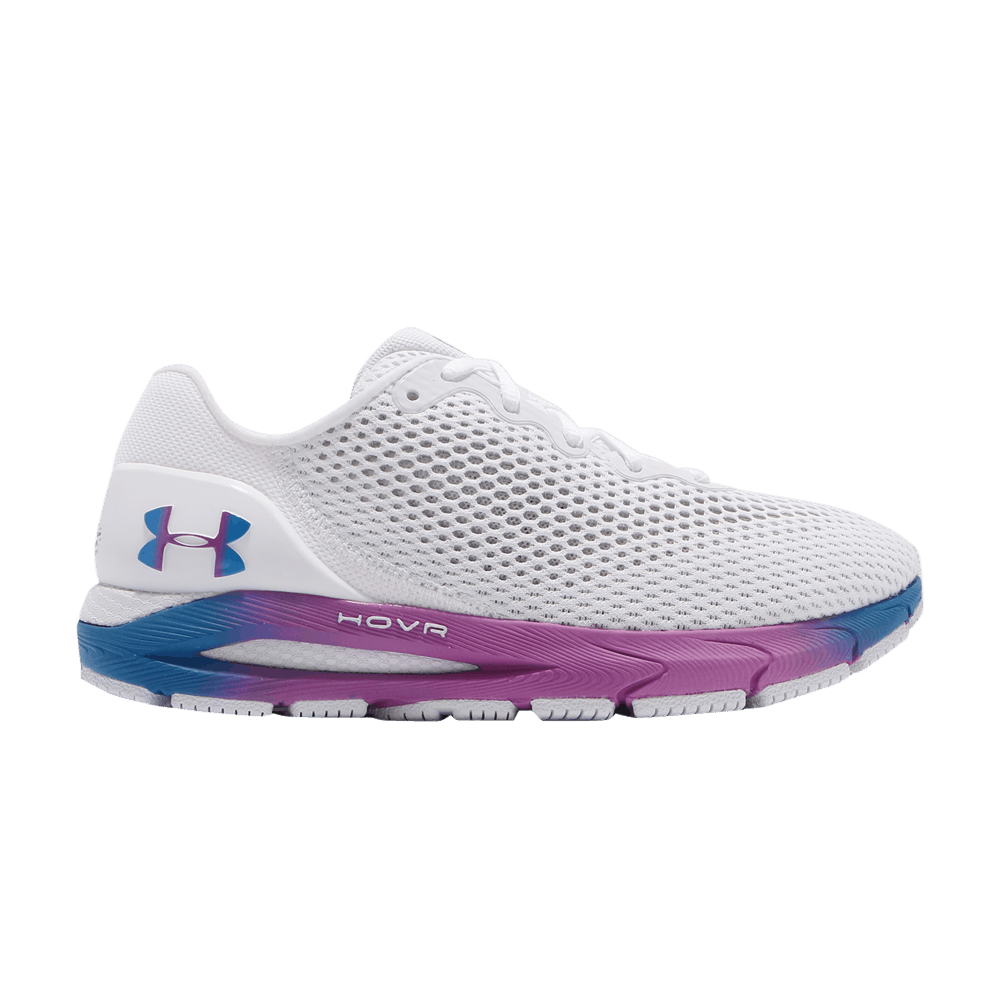 Image of Under Armour Wmns UA HOVR Sonic 4 Colorshift - White Asteroid Pink (3023998-100)