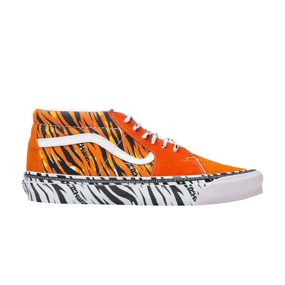 Image of Vans Aries x OG Sk8-Mid LX Tiger Bright (VN0A4BVC9WW)