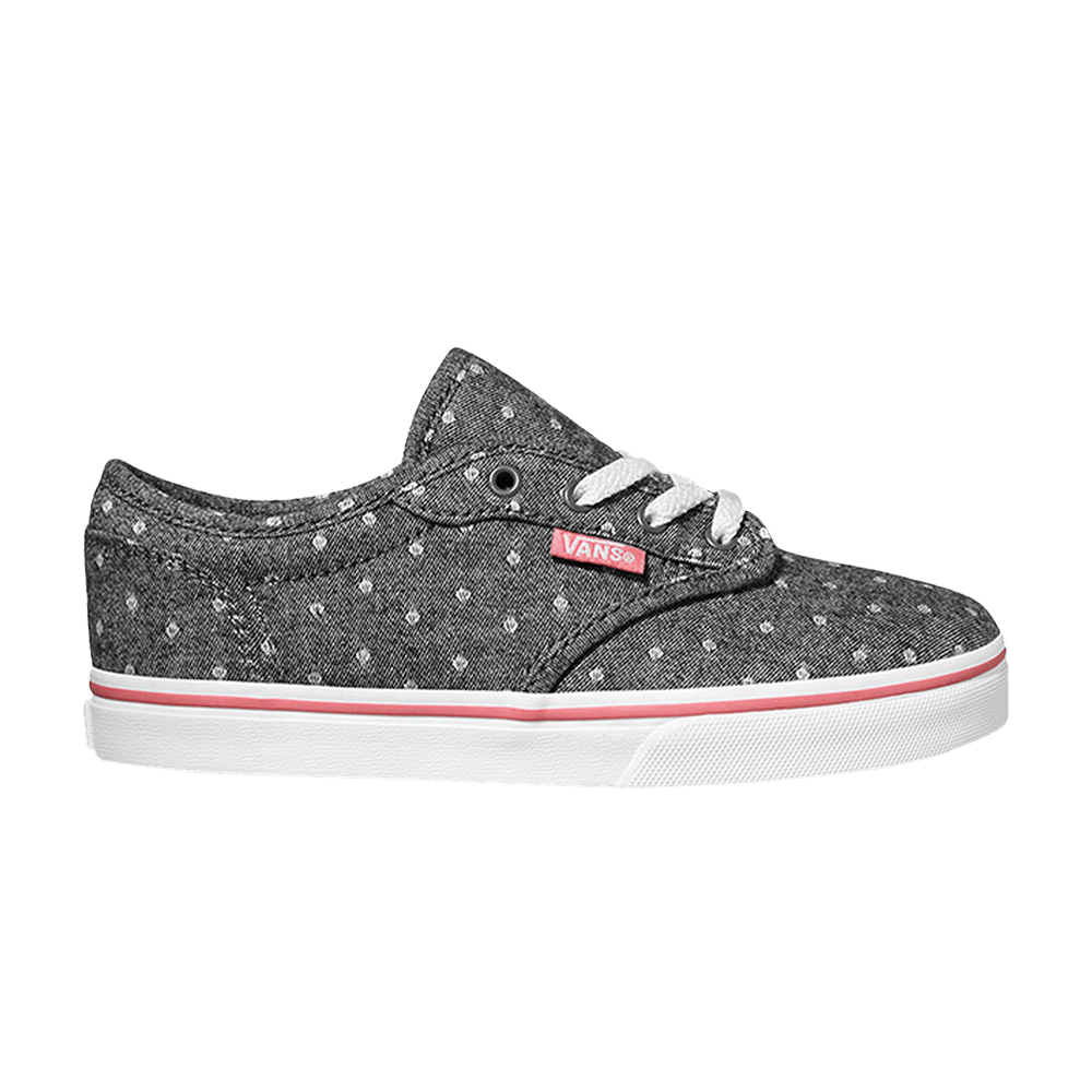 Image of Vans Atwood Kids Polka Dot - Grey White (VN0A34ABOOD)