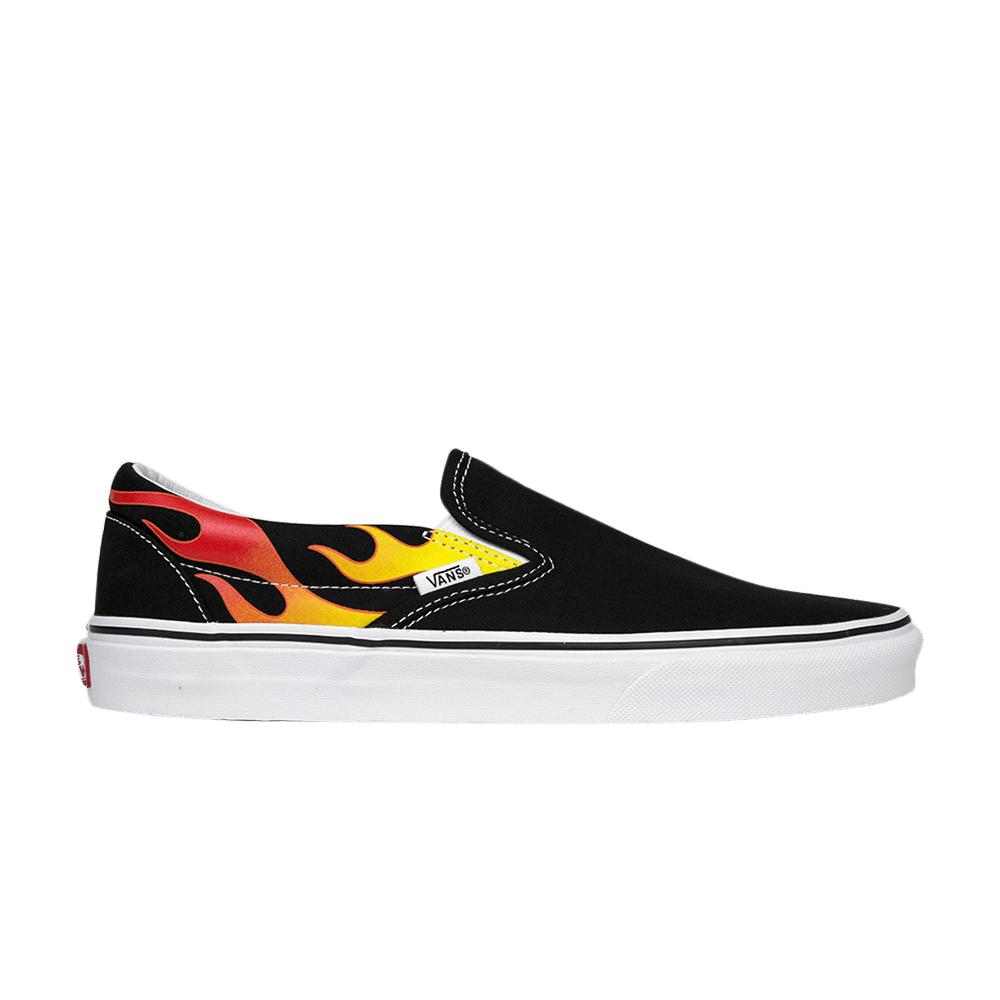 Image of Vans Classic Slip-On Flames (VN0A38F7PHN)