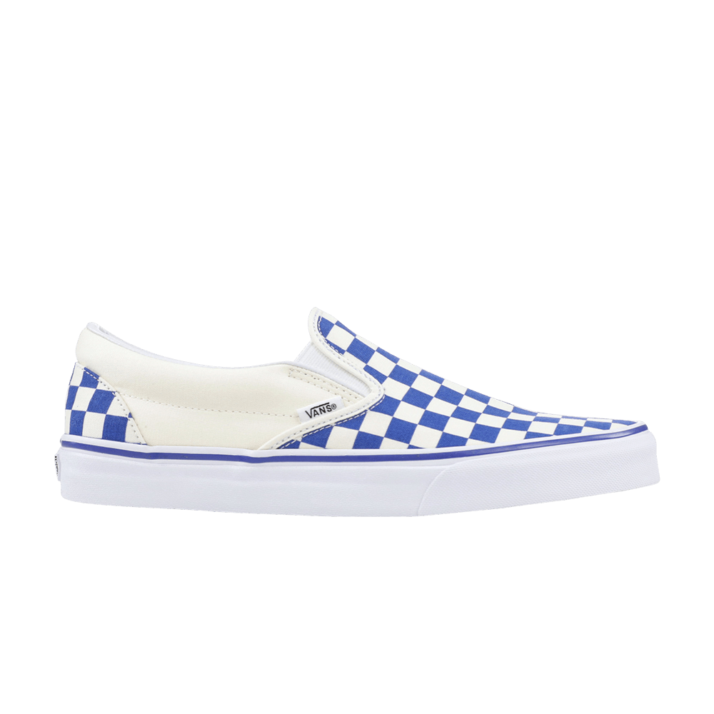 Image of Vans Classic Slip-On Primary Check (VN0A38F7P0U)
