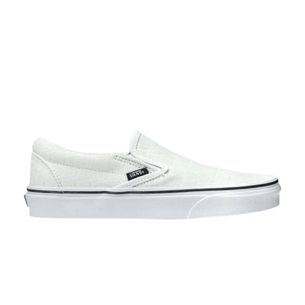 Image of Vans Ghostly x Classic Slip-On True White (VN0A4BV3THL)