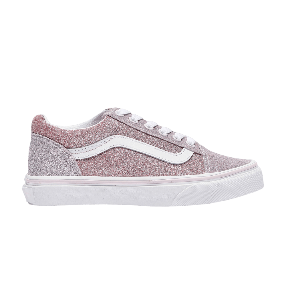 Image of Vans Old Skool 2 Tone Glitter - Orchid Ice Powder Pink (VN0A4UHZ99B)
