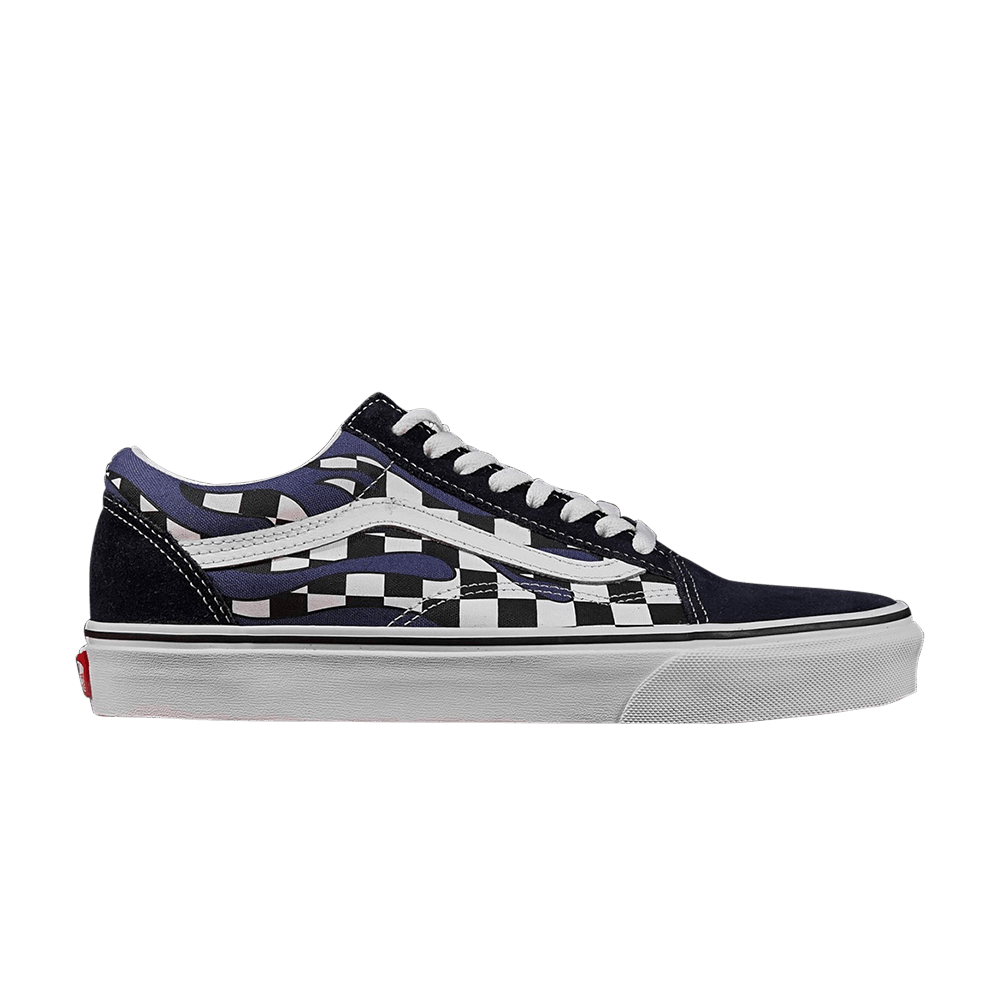 Image of Vans Old Skool Checker Flame (VN0A38G1RX6)