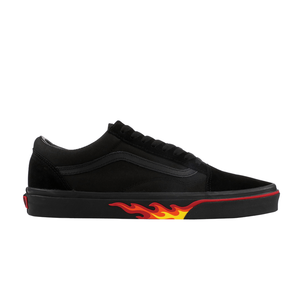 Image of Vans Old Skool Flame Wall (VN0A38G1Q8Q)