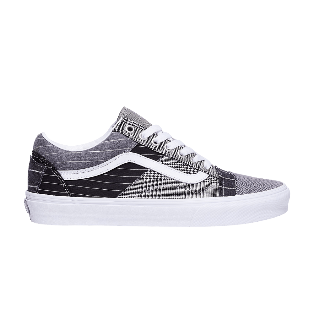 Image of Vans Old Skool Patchwork Conference Call Suiting Grey (VN0A7Q4PHMU)