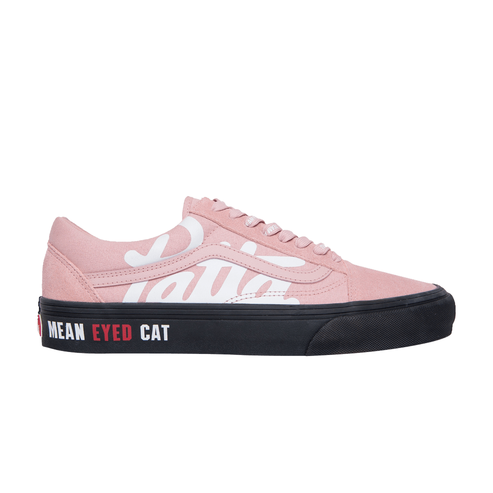 Image of Vans Patta x Old Skool VLT LX Mean Eyed Cat - Silver Pink (VN0A4BVF5XF)