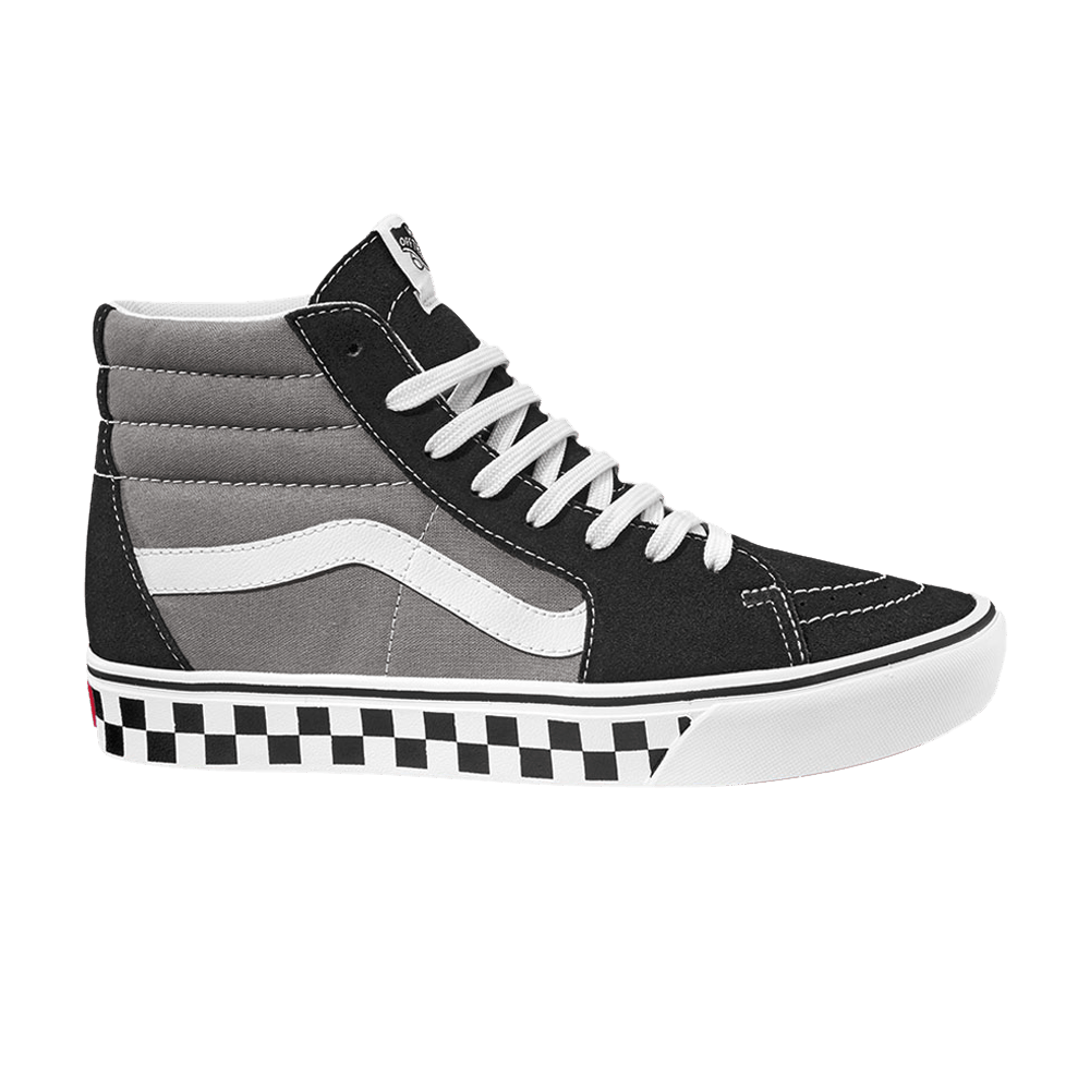 Image of Vans Sk8-Hi ComfyCush Tape Mix Black Frost Gray (VN0A3WMBWI6)