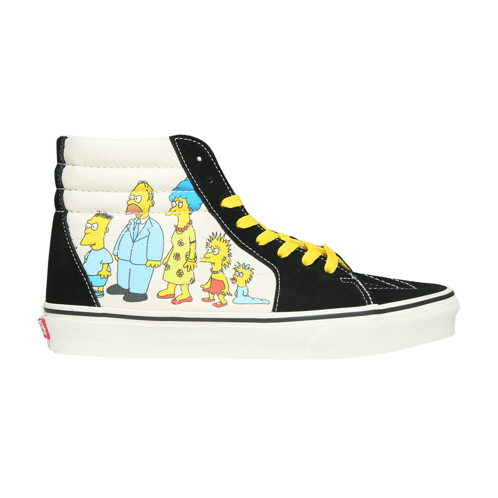 Image of Vans The Simpsons x Sk8-Hi Simpsons Family 1987-2020 (VN0A4BV617E)