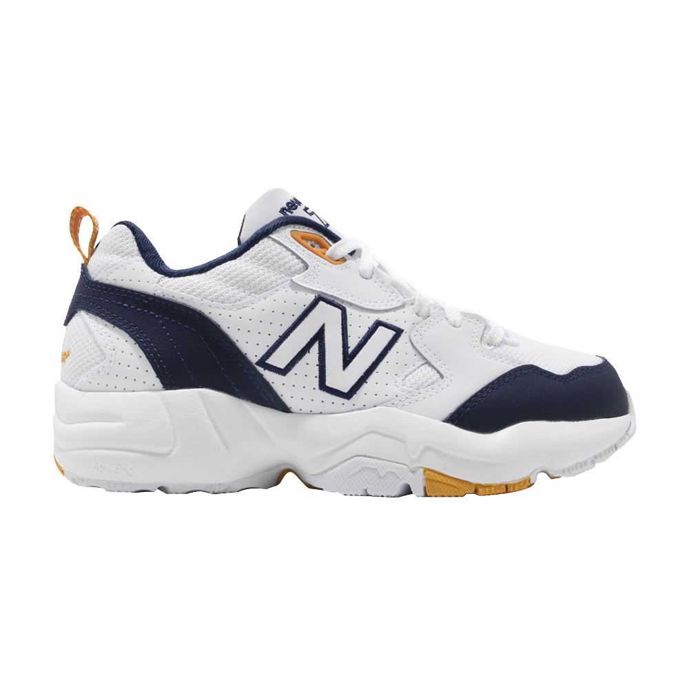 Image of Wmns 708 Wide White Navy Yellow (WX708WPD)