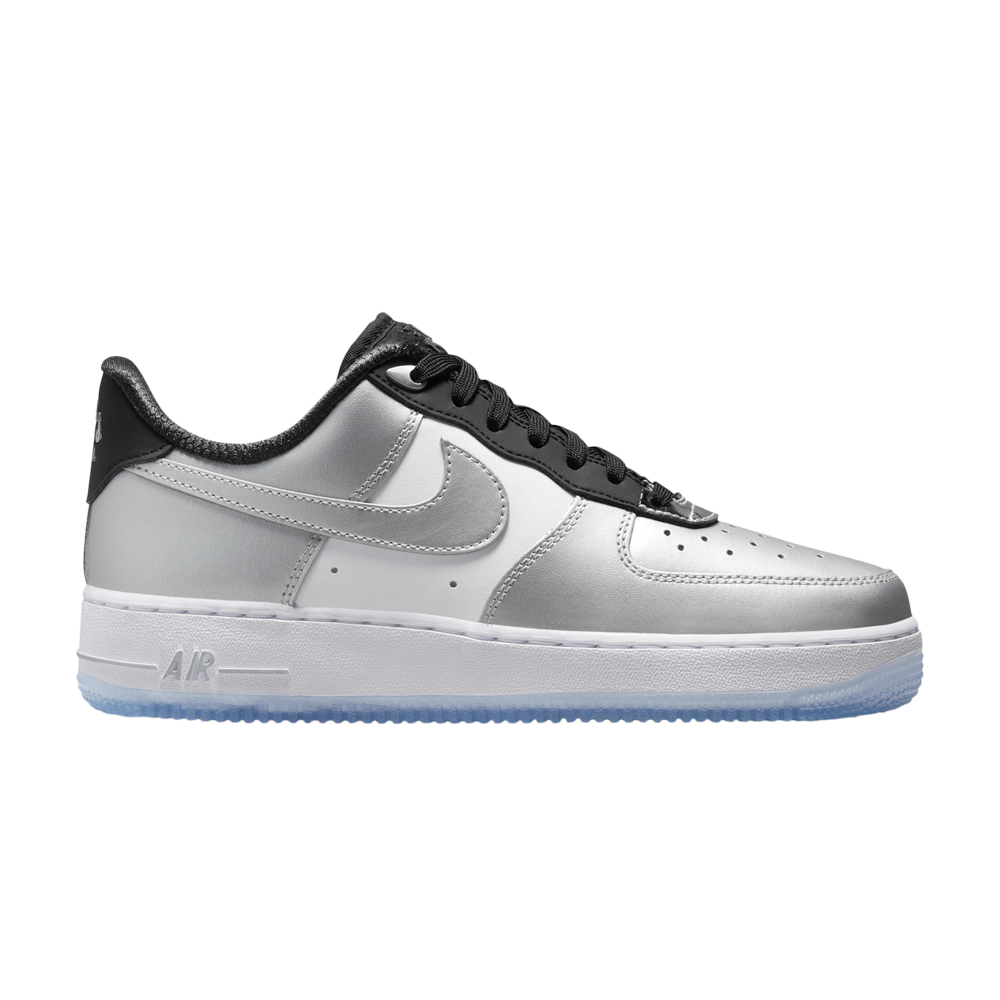 Image of Wmns Air Force 1 07 SE Chrome Pack - Metallic Silver (DX6764-001)