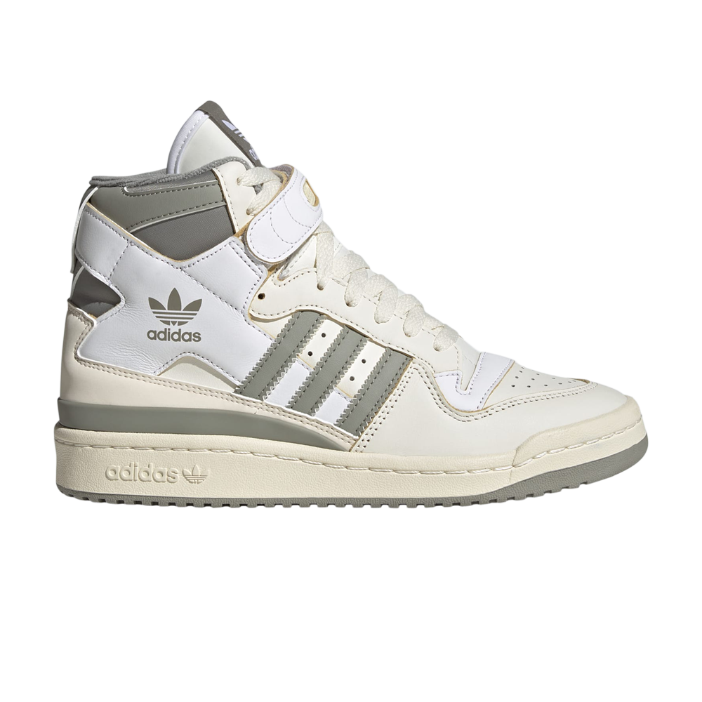Image of Wmns Forum High Off White Silver Pebble (HQ4377)
